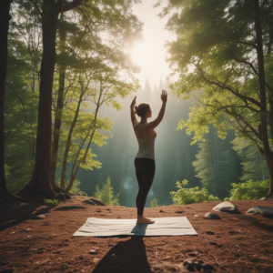 yoga la posture de la montagne (Tadasana)